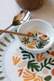 Hermia Juego de Desayuno de Porcelana de 14 Piezas Multicolor